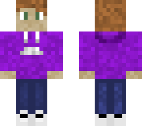 purple hoodie