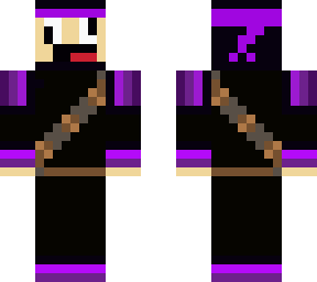 purple unmasked ninja