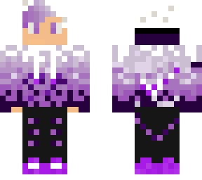 purple white boy remake