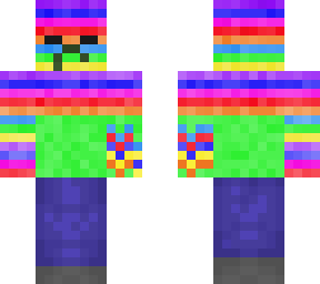 rainbow zombie