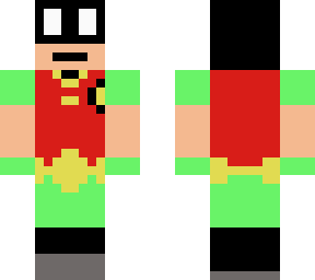 robin with mask