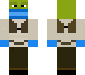 shrek with mask