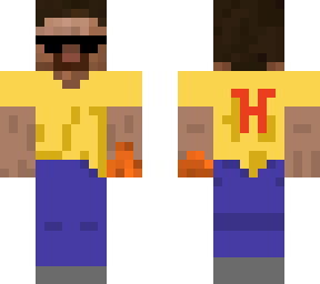 team pixel boy skin