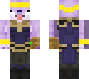 thanos doge with yellow