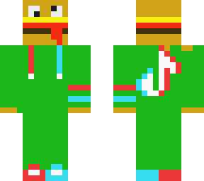 tik tok bruger in green