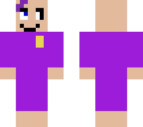 weird purple guy