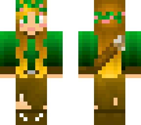 woodland archer elf girl