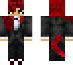 ~*red wolf girl in tuxedo *~