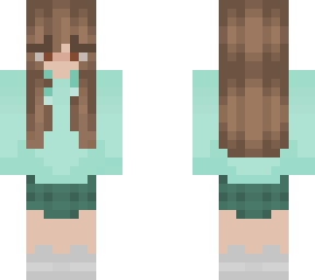 +teal hoodie+ (fixed v2)