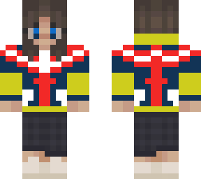 all might hoodie girl