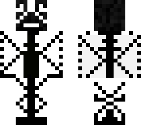 black and white symmetry