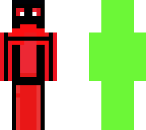 black red character