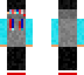 blue and gray shirt guy