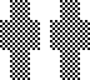 checker board man