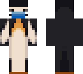 covid safe penguin
