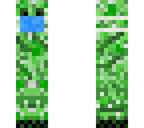 creeper with corona mask