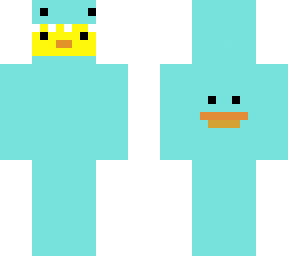 dino duck aqua