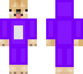 doge teletubbies purple