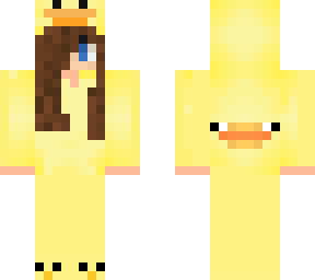 duck hoodie girl
