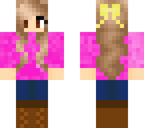 edit of girl in pink clothing cause