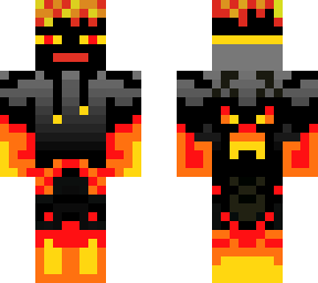 firepowered enderman (with hair)