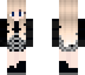 girl in black