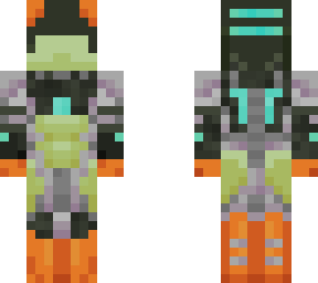 gray frog in robo-suit