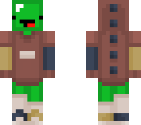 green skeppy with dinosaur hoodie.