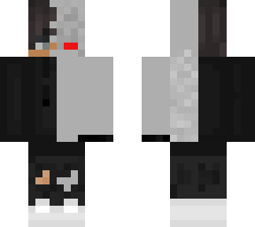 half robot | Minecraft Skin