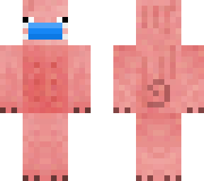 if this pig can wear a mask so can you