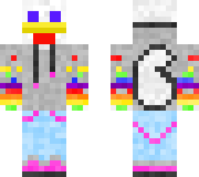 lgbt rainbow dj chicken