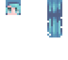light blue // hair base
