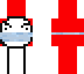 masked red dream