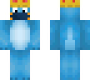 mudkip with a mask and crown ** edited off of drgreentrash **