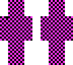pink and black combo