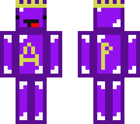 purple skep with crown