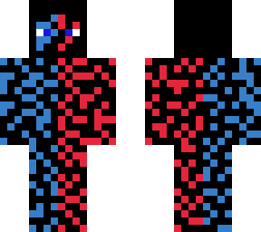 red blue