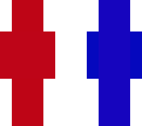red to blue idk