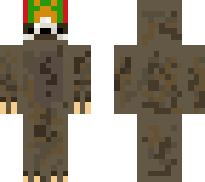 sloth w/ creeper hat