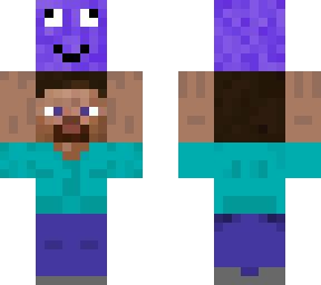 steve holding jellyfish head
