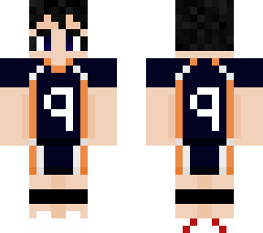 tobio kageyama 1st year jersey haikyuu! skin