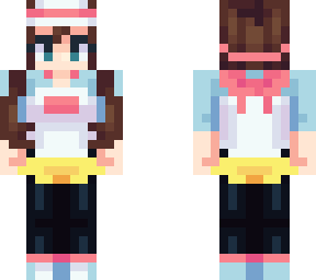 Trainer Rosa Minecraft Skin
