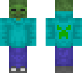 zombi with over-sized hoody (not my own i just made it over-sized)