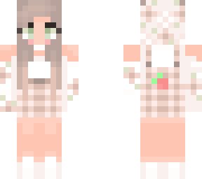 .+* peach flower aesthetic girl*+.