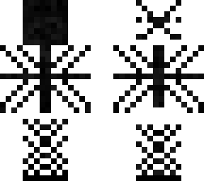 black and white