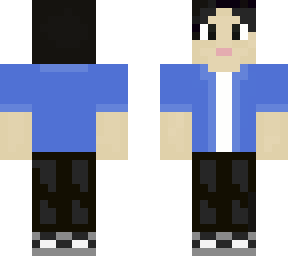 blue jacket