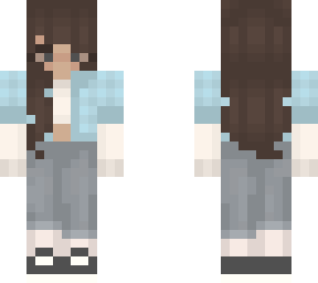 blue plaid vivian top