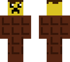 bob the creeper encrusted in chocolate