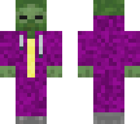 cool zombie (purple,yellow)