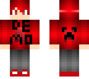 demoskullpro minecraft shirt